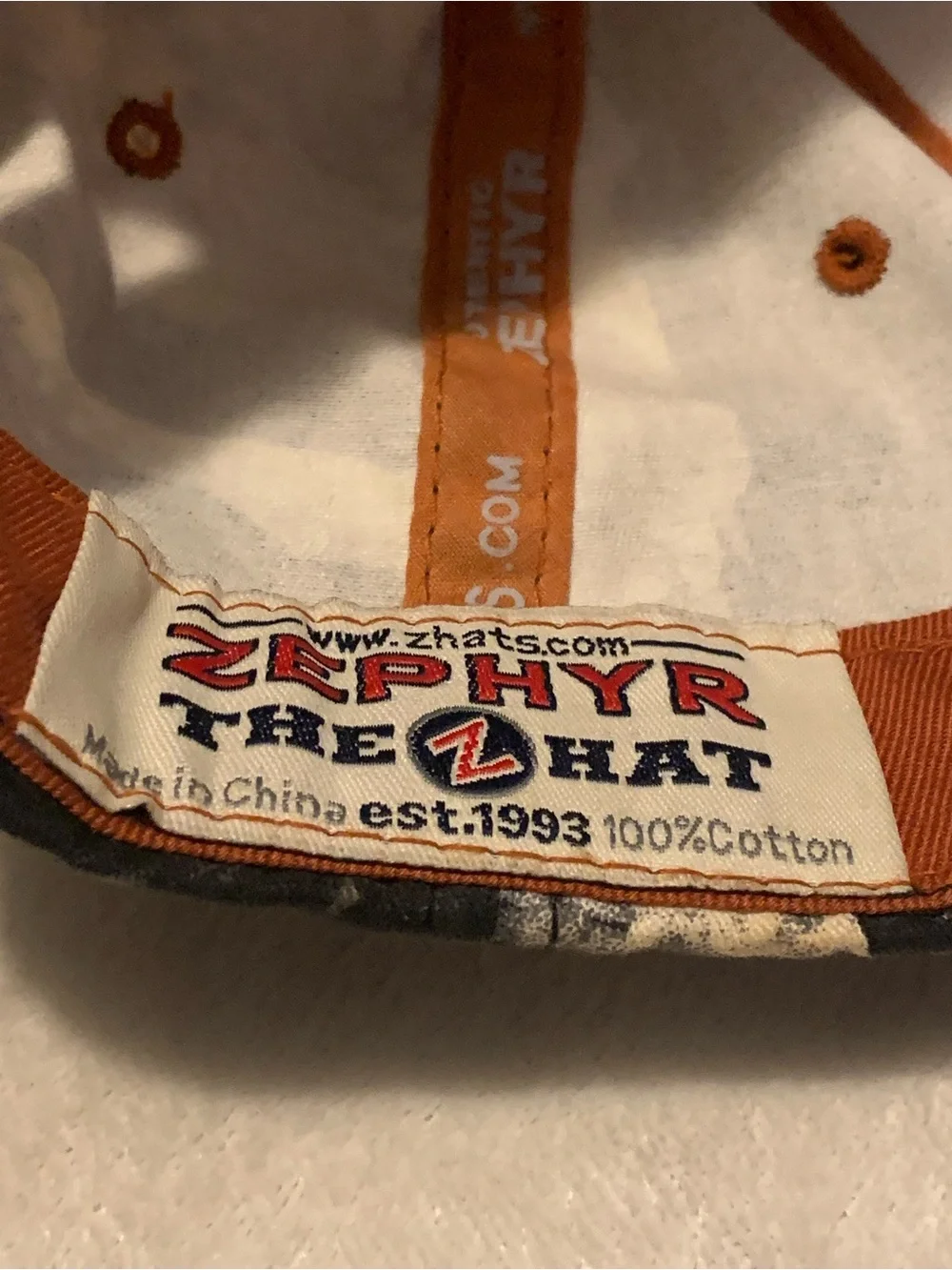 Camo Texas Longhorns hat